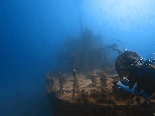 First impression of the Kudhimaa wreck